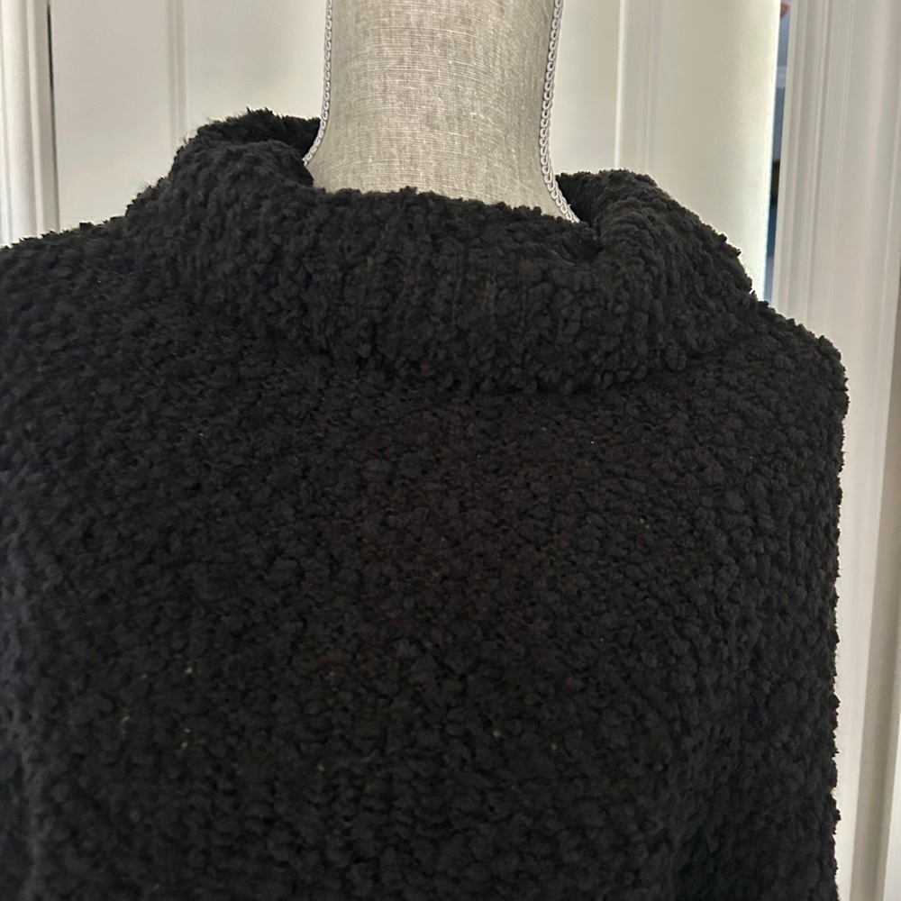 NWT! Francesca's Harper Heritage Soft Popcorn Stitch Cowl Neck Sweater Sz Small - Picture 5 of 13